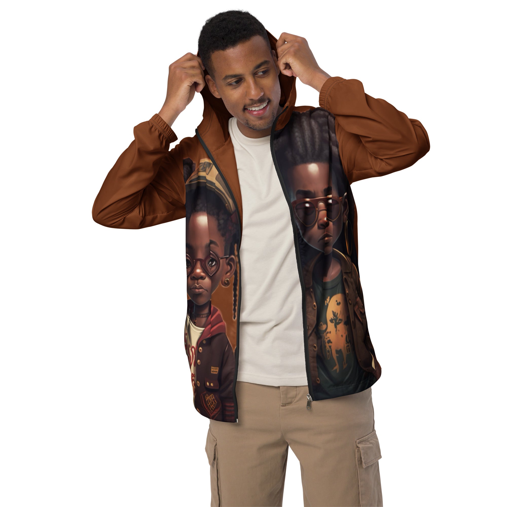 The Brown Bricks Men’s windbreaker