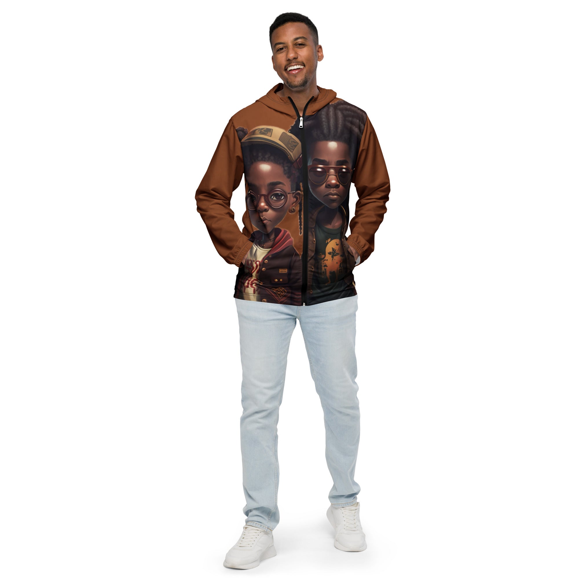 The Brown Bricks Men’s windbreaker