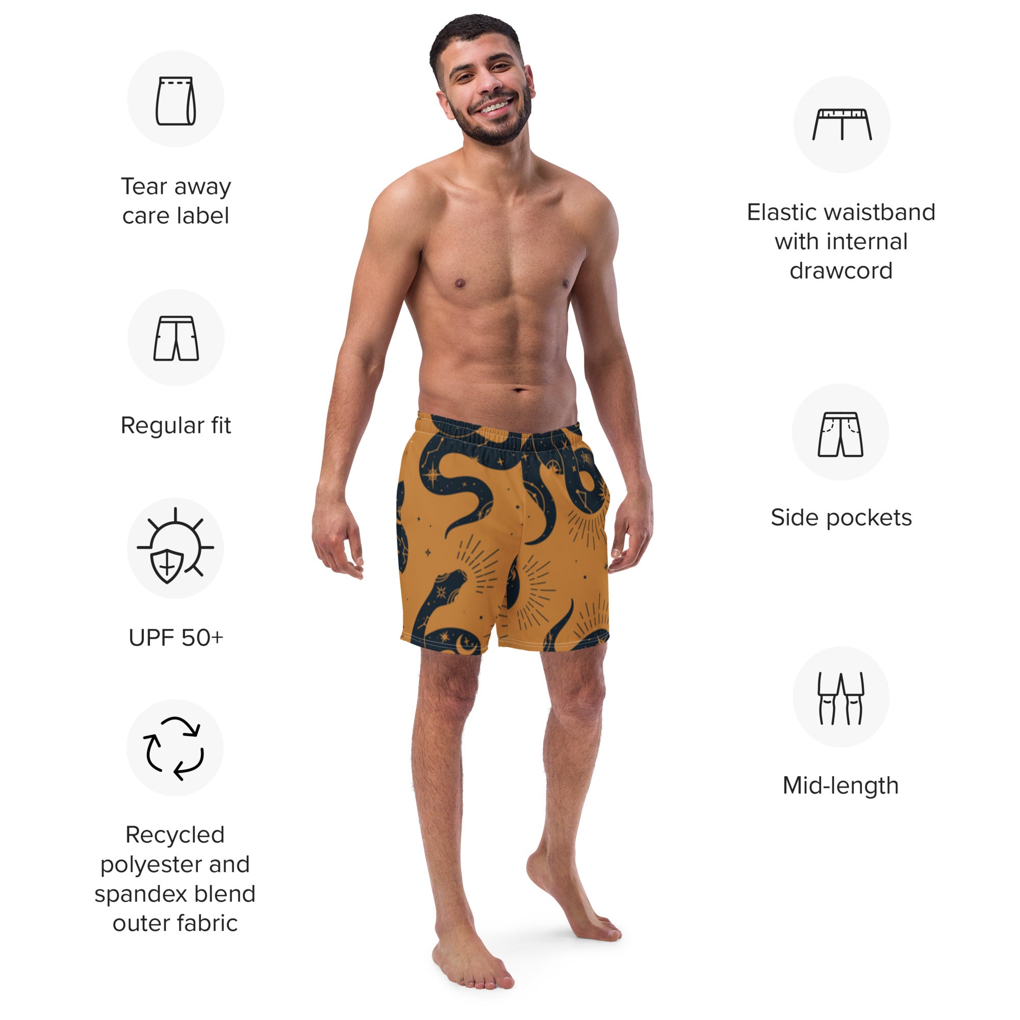 Constellations Men's swim trunks