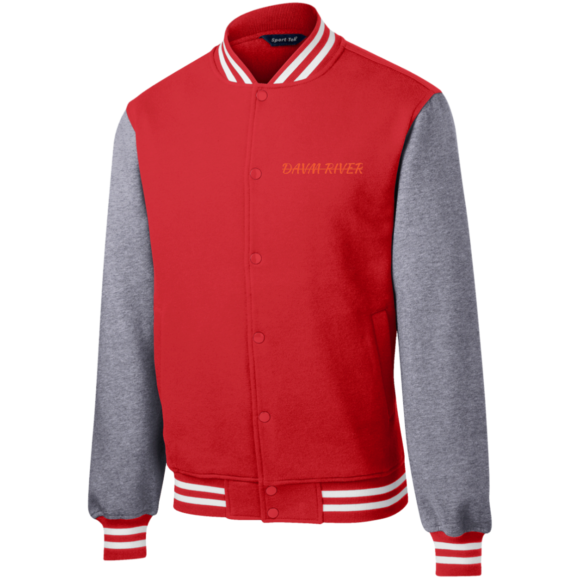 Poker 40BB Sport-Tek Fleece Letterman Jacket