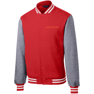 Poker 40BB Sport-Tek Fleece Letterman Jacket