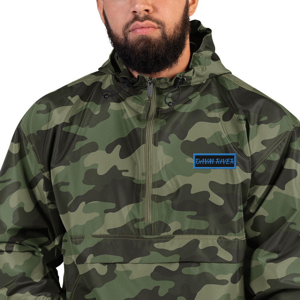DAVM Embroidered Champion Packable Jacket