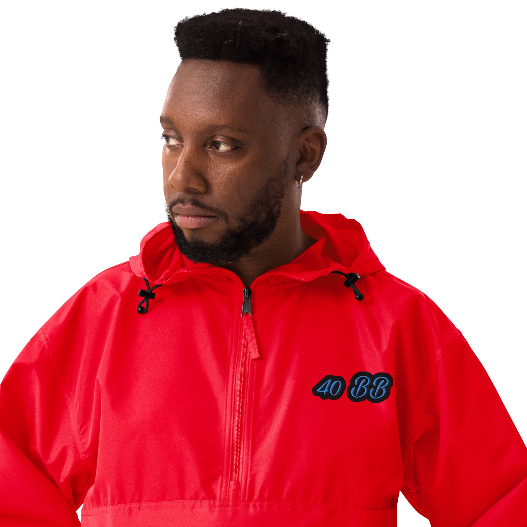 40 BB Embroidered Champion Packable Jacket