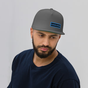 Davm River BOX Logo Flat Bill Cap