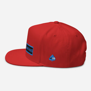 Davm River BOX Logo Flat Bill Cap