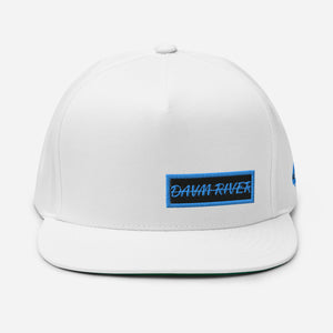 Davm River BOX Logo Flat Bill Cap