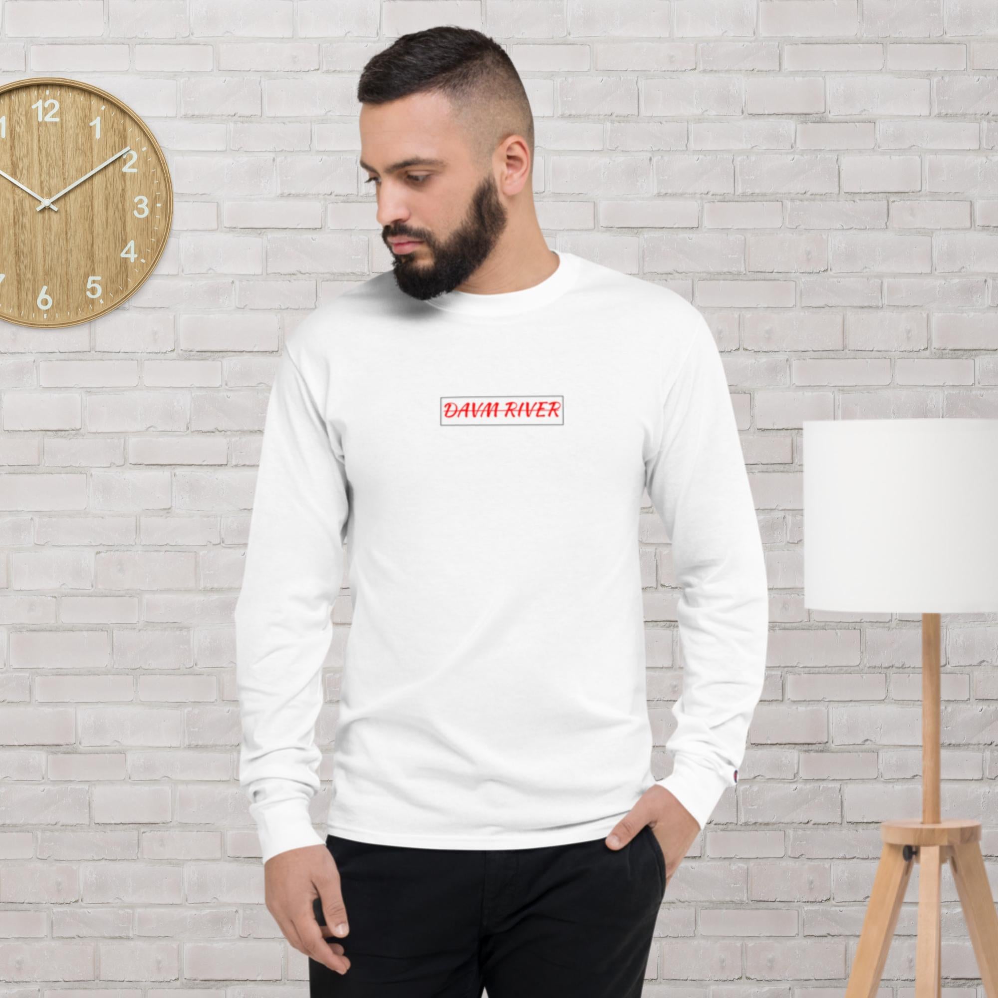 Davm River Men's Champion Long Sleeve Shirt