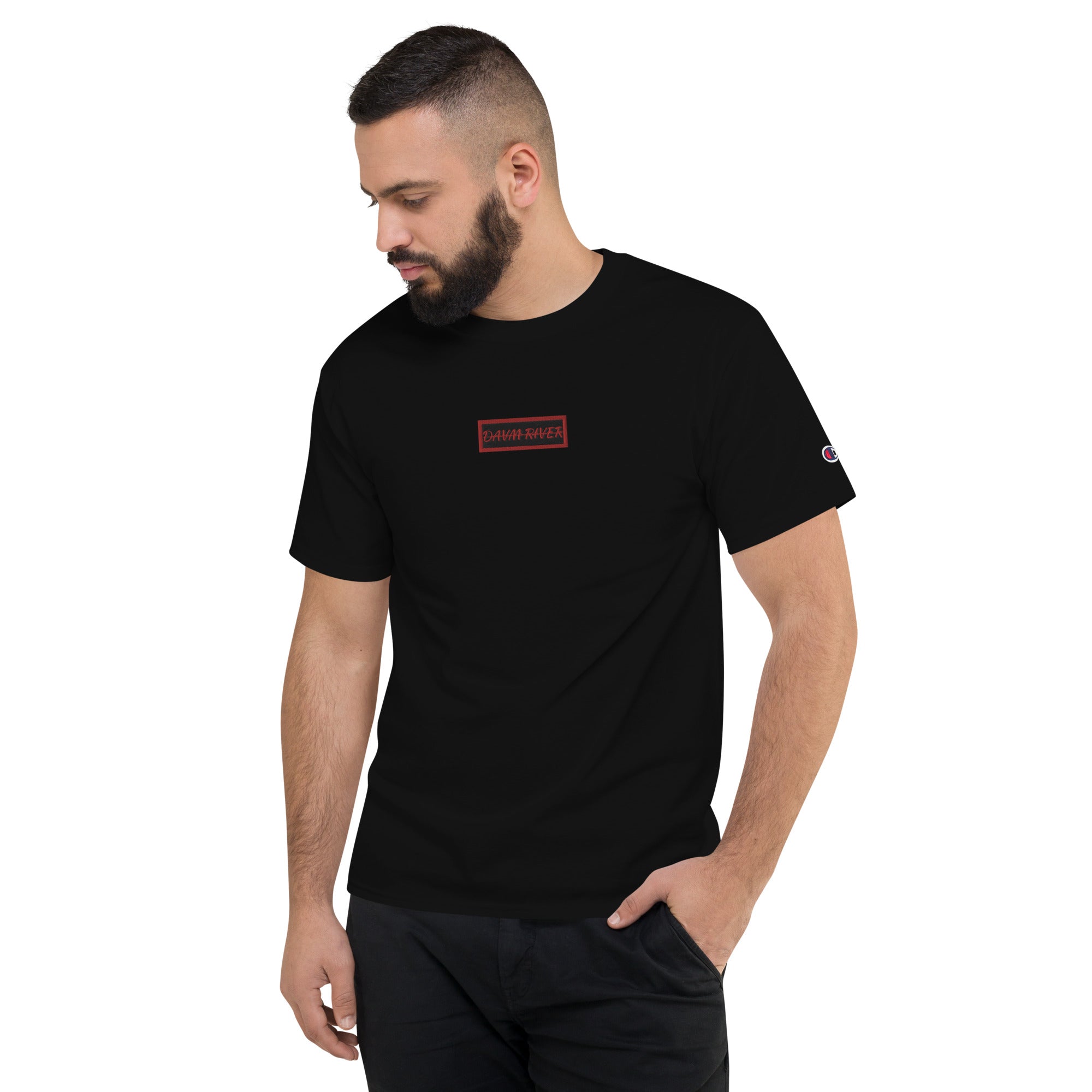 DAVM RIVER Box Logo Men's Champion T-Shirt