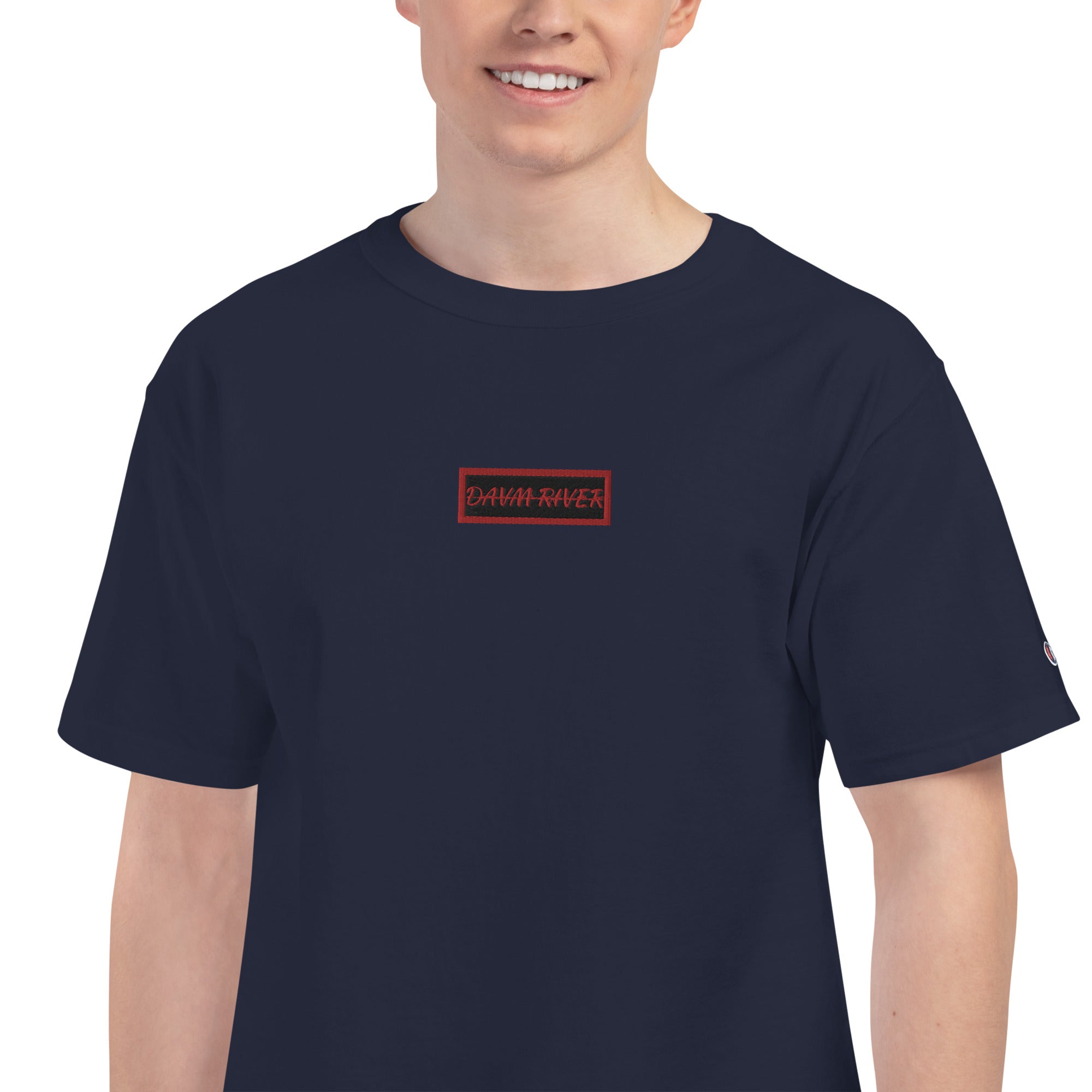 DAVM RIVER Box Logo Men's Champion T-Shirt