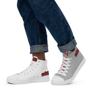 SŌKS Men’s high top canvas shoes