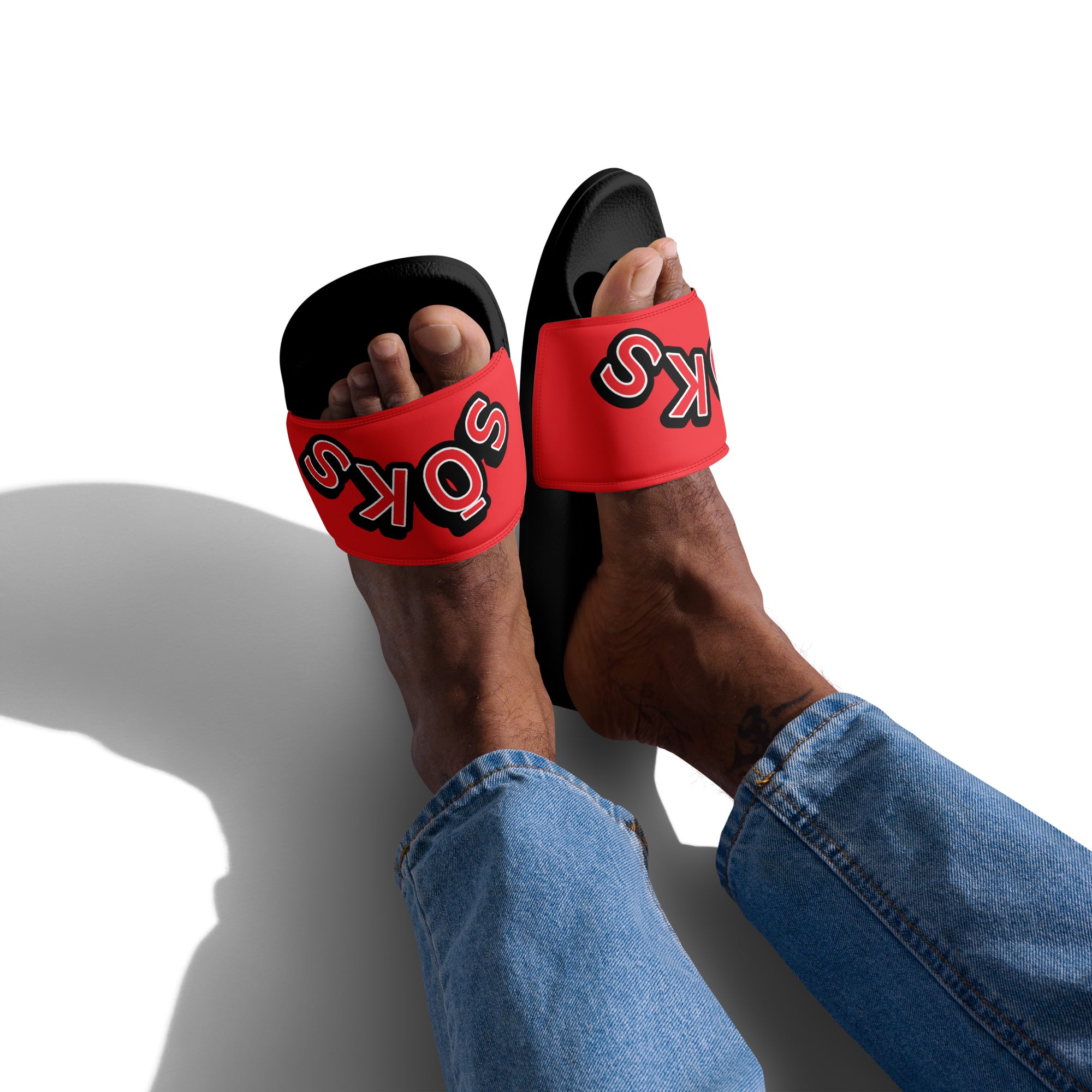 SŌKS Red Men’s slides