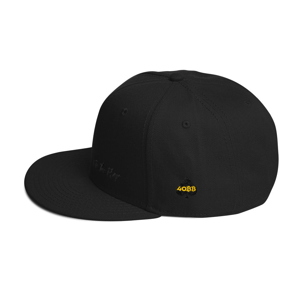 3 To The Flop Snapback Hat