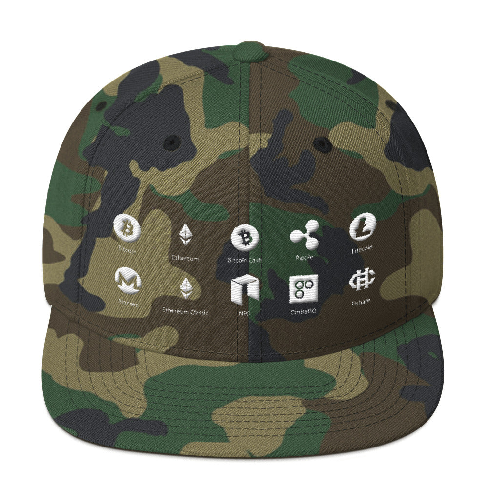 C Camo Snapback