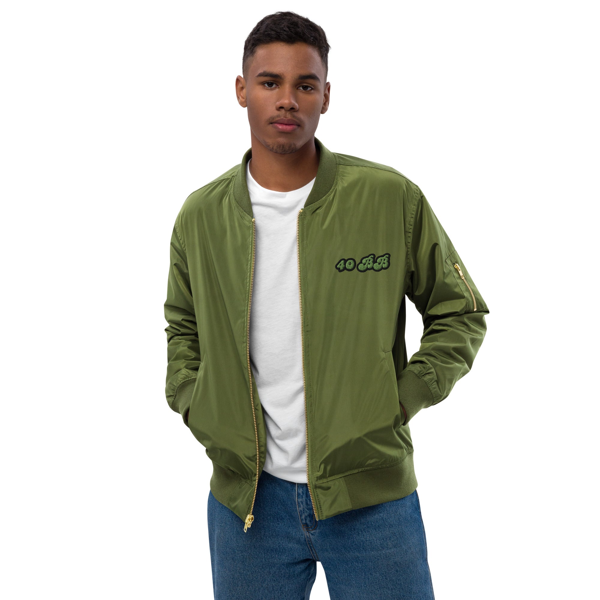 40 BB Premium recycled bomber jacket