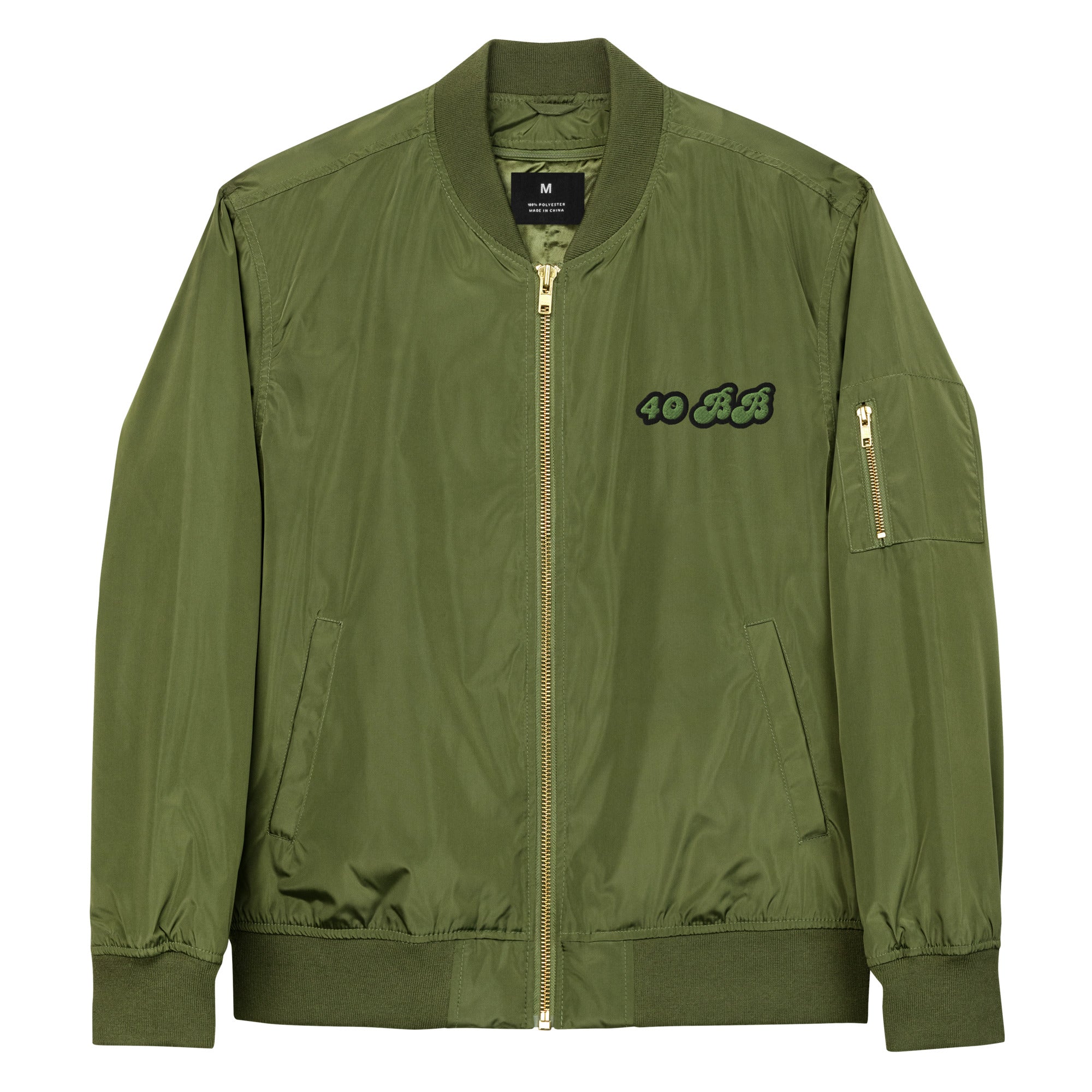 40 BB Premium recycled bomber jacket