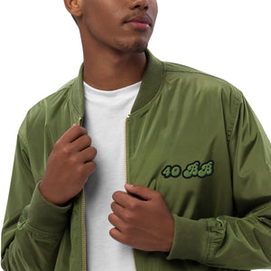 40 BB Premium recycled bomber jacket