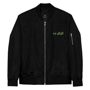 40 BB Premium recycled bomber jacket