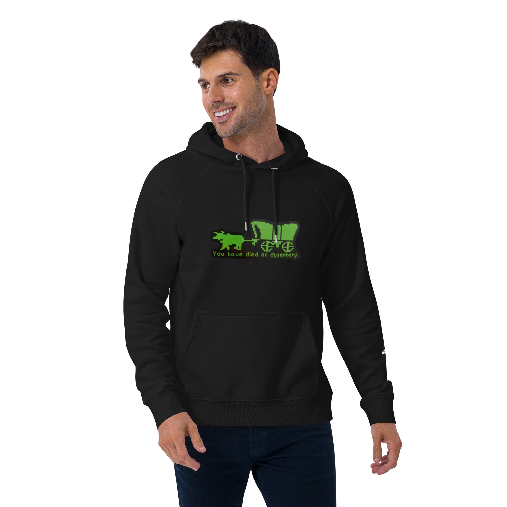 Trails Unisex eco raglan hoodie