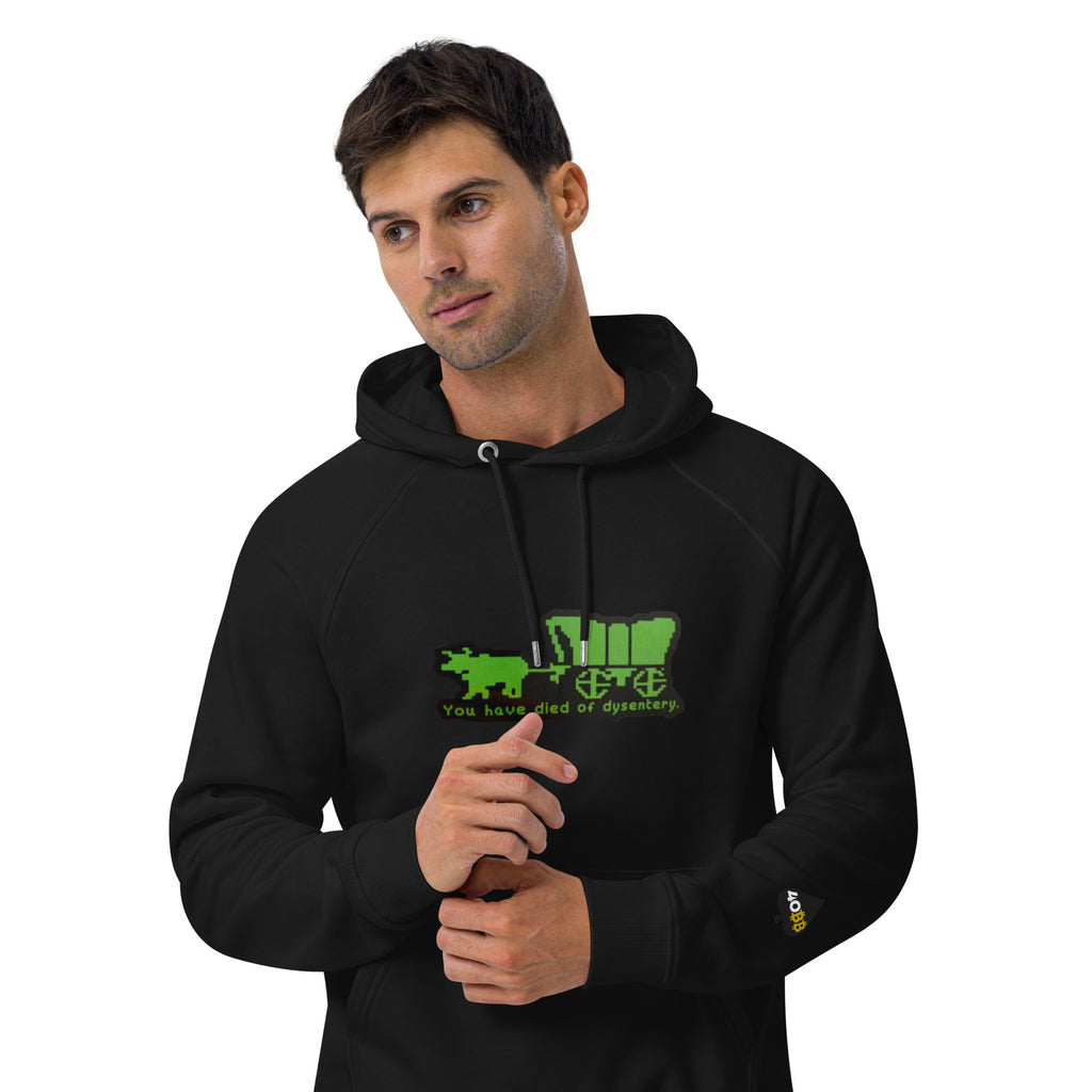 Trails Unisex eco raglan hoodie