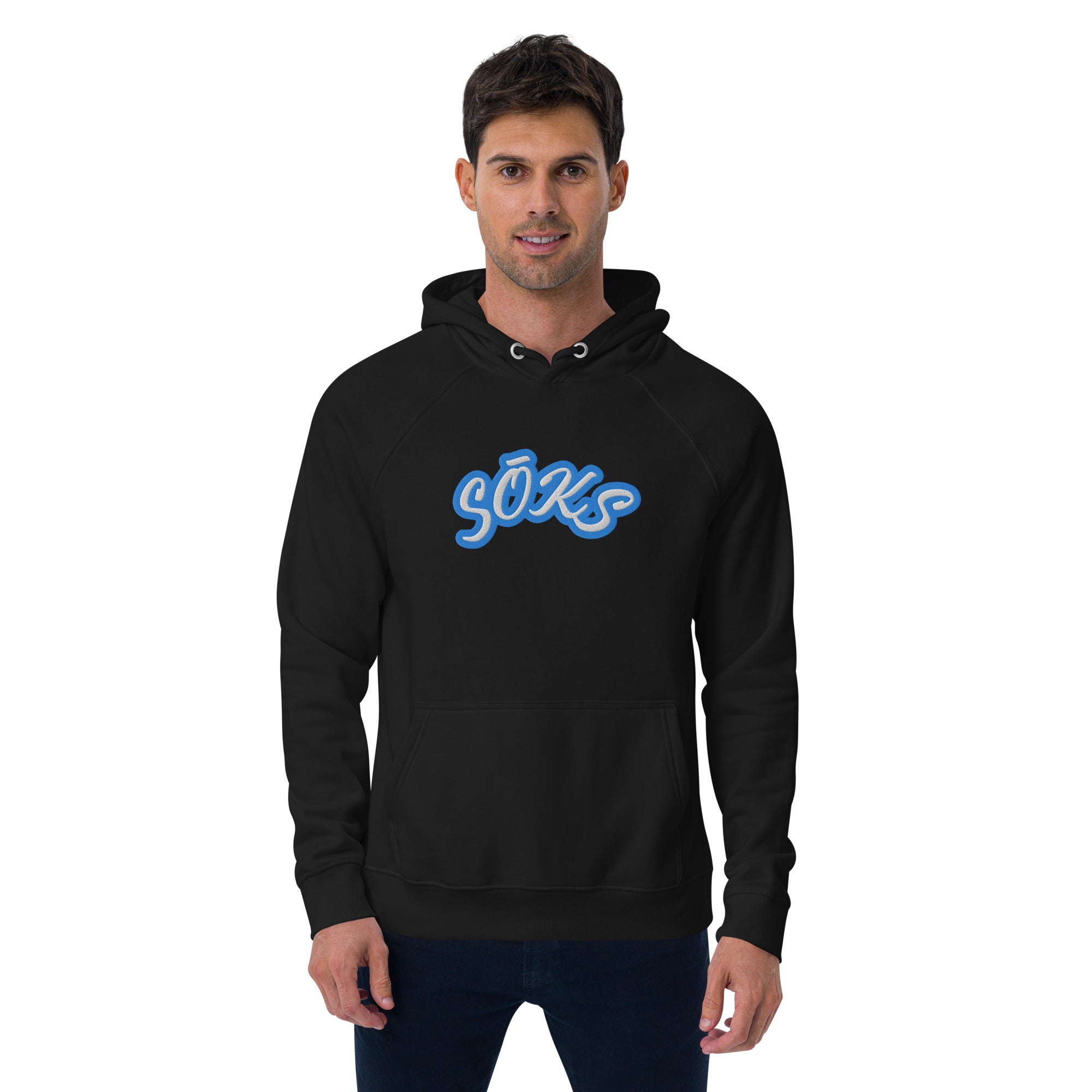 SŌKS Unisex eco raglan hoodie