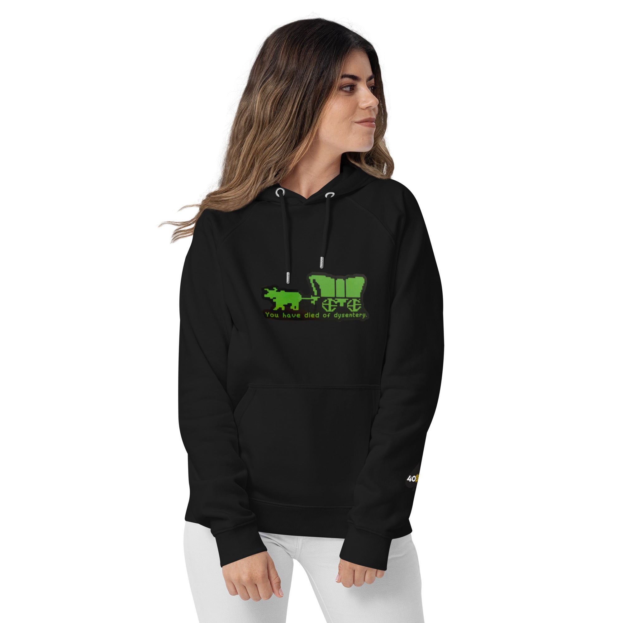 Trails Unisex eco raglan hoodie